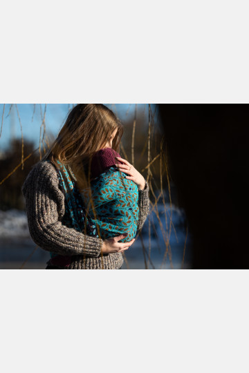 Solnce Eos Birth of Dawn | Luxury Woven Wrap