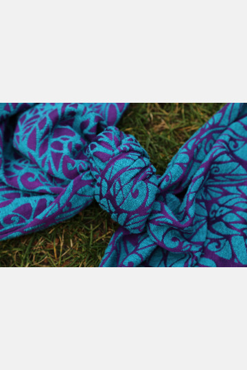 Solnce Genesis Hydrangea | Luxury Woven Wrap