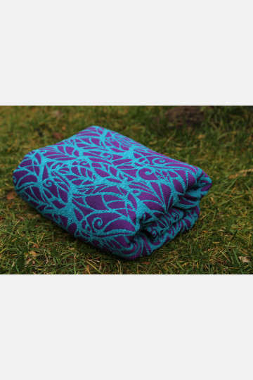 Solnce Genesis Hydrangea | Luxury Woven Wrap