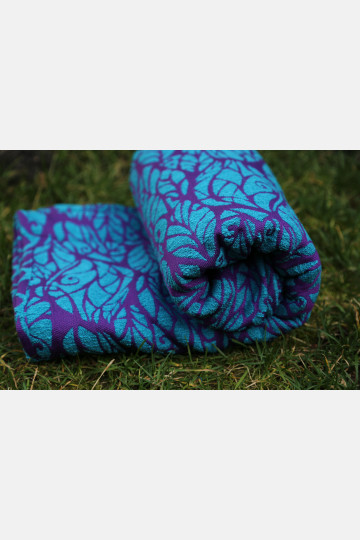 Solnce Genesis Hydrangea | Luxury Woven Wrap