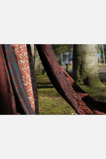Solnce Genesis Dragonfly in Amber | Luxury Woven Wrap