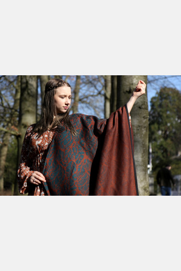 Solnce Genesis Dragonfly in Amber | Luxury Woven Wrap