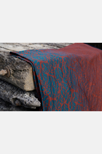 Solnce Genesis Dragonfly in Amber | Luxury Woven Wrap