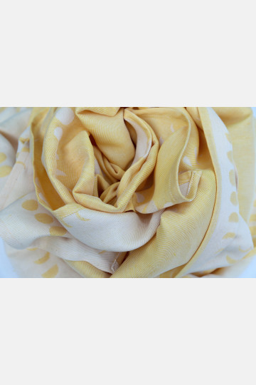 Solnce Phases Golden Jalap | Luxury Woven Wrap