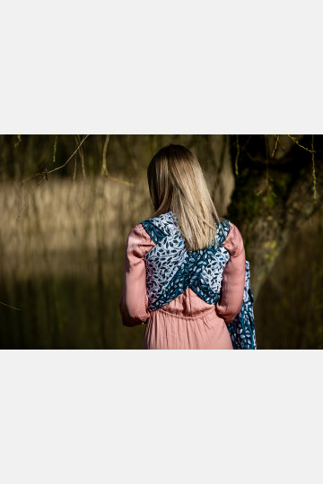 Solnce Eos Waters of Dawn | Luxury Woven Wrap