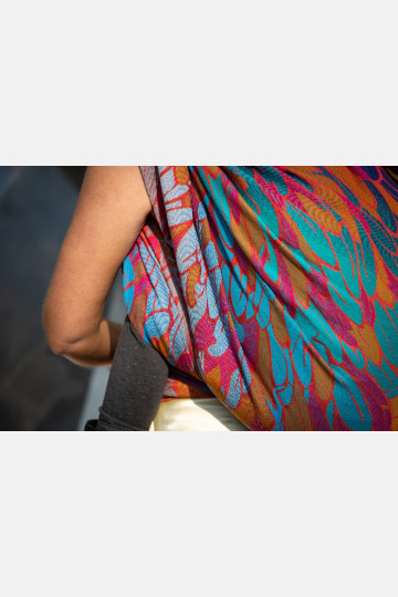 Solnce Angel Wings Fancy Dark | Luxury Woven Wrap