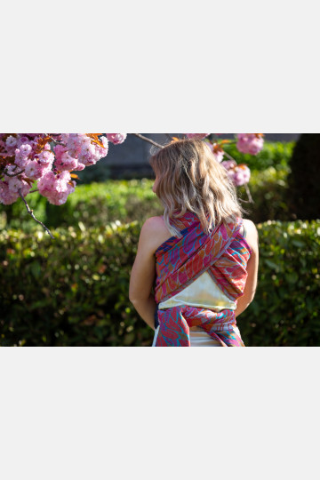 Solnce Angel Wings Fancy Dark | Luxury Woven Wrap