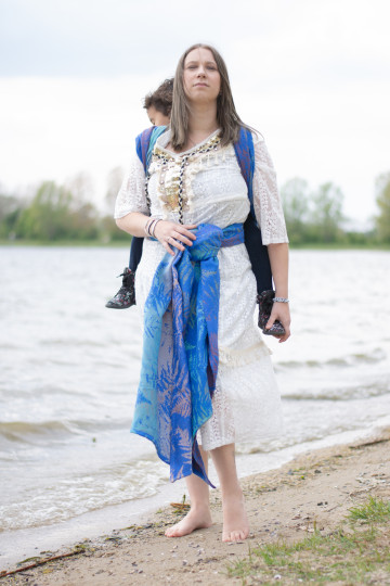 Solnce Fern Riviera | Luxury Woven Wrap