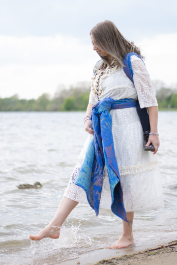 Solnce Fern Riviera | Luxury Woven Wrap