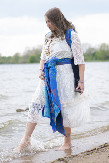 Solnce Fern Riviera | Luxury Woven Wrap