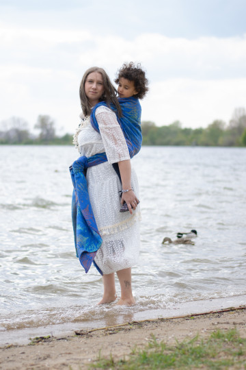 Solnce Fern Riviera | Luxury Woven Wrap
