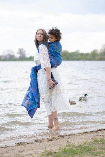 Solnce Fern Riviera | Luxury Woven Wrap