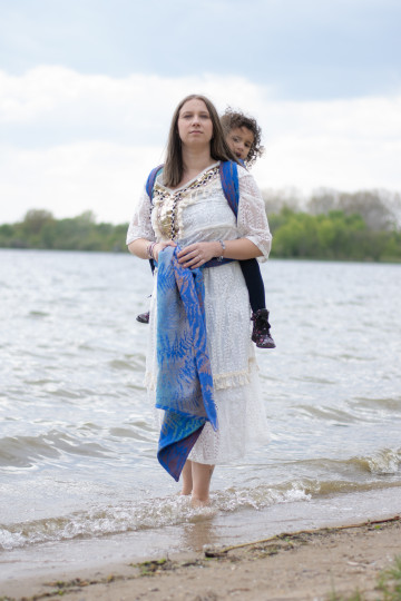 Solnce Fern Riviera | Luxury Woven Wrap