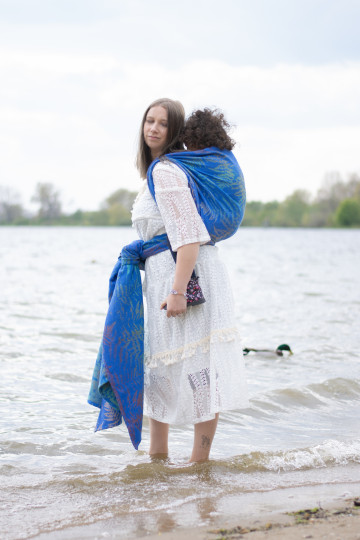 Solnce Fern Riviera | Luxury Woven Wrap