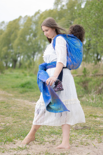 Solnce Fern Riviera | Luxury Woven Wrap