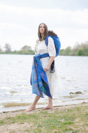 Solnce Fern Riviera | Luxury Woven Wrap