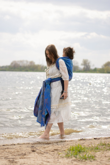 Solnce Fern Riviera | Luxury Woven Wrap