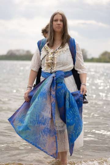 Solnce Fern Riviera | Luxury Woven Wrap