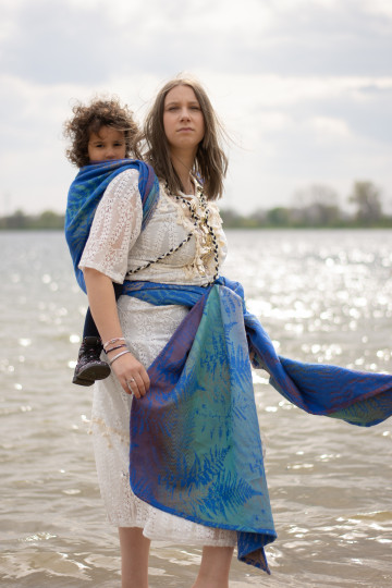 Solnce Fern Riviera | Luxury Woven Wrap