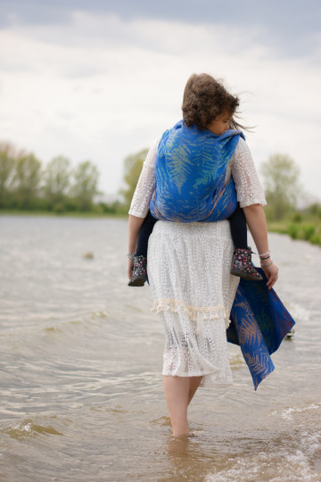 Solnce Fern Riviera | Luxury Woven Wrap