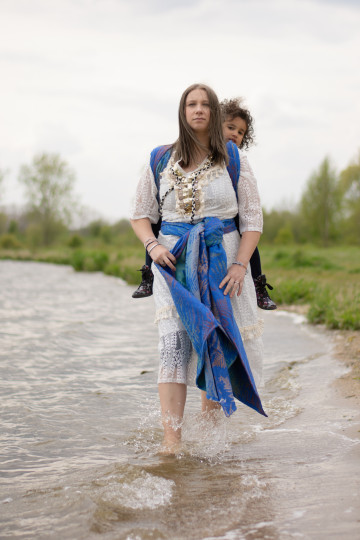Solnce Fern Riviera | Luxury Woven Wrap