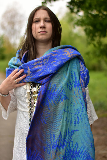 Solnce Fern Riviera | Luxury Woven Wrap