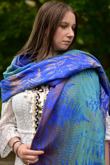 Solnce Fern Riviera | Luxury Woven Wrap