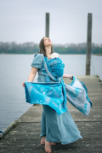 Solnce Fern You Are Not Alone | Luxury Woven Wrap