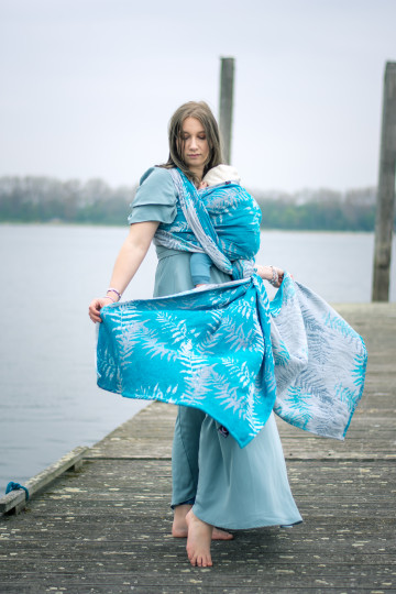 Solnce Fern You Are Not Alone | Luxury Woven Wrap