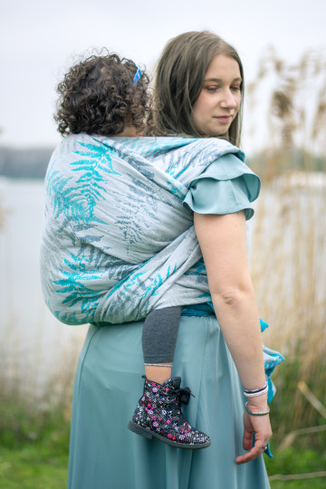 Solnce Fern You Are Not Alone | Luxury Woven Wrap