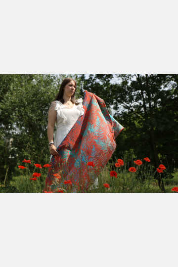 Solnce Fern Wild Summer | Luxury Woven Wrap