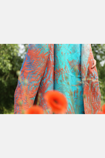 Solnce Fern Wild Summer | Luxury Woven Wrap