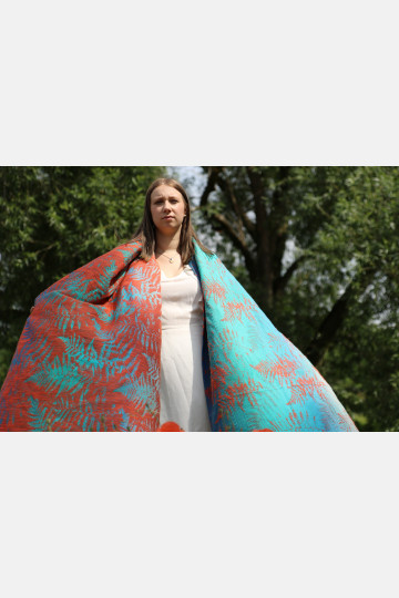 Solnce Fern Wild Summer | Luxury Woven Wrap