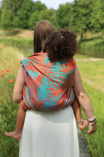 Solnce Fern Wild Summer | Luxury Woven Wrap