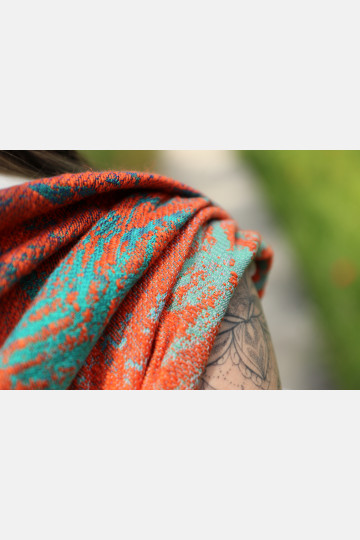 Solnce Fern Wild Summer | Luxury Woven Wrap