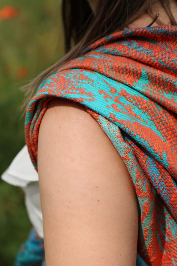 Solnce Fern Wild Summer | Luxury Woven Wrap