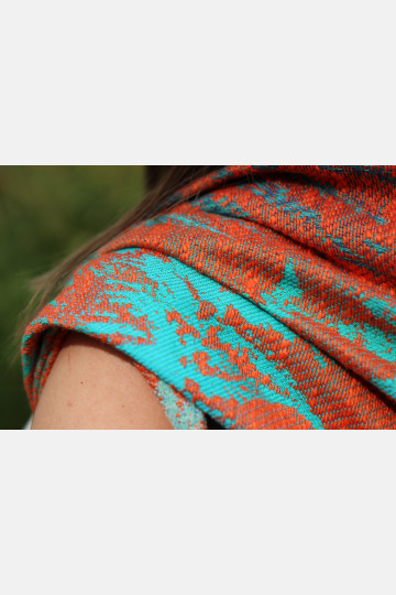 Solnce Fern Wild Summer | Luxury Woven Wrap