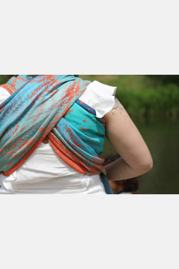 Solnce Fern Wild Summer | Luxury Woven Wrap