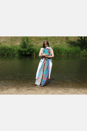 Solnce Fern Wild Summer | Luxury Woven Wrap