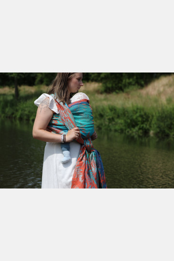 Solnce Fern Wild Summer | Luxury Woven Wrap