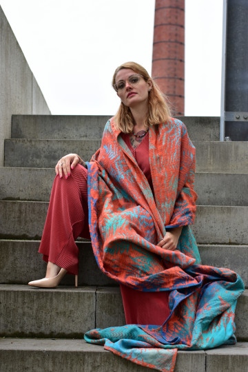 Solnce Fern Wild Summer | Luxury Woven Wrap