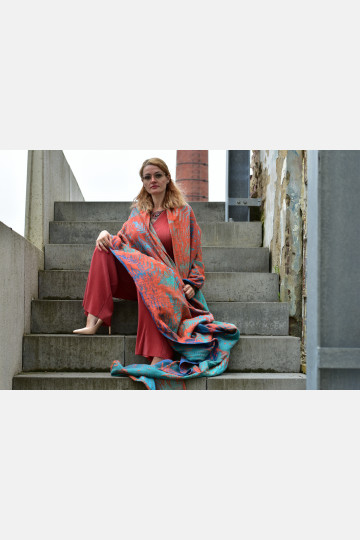 Solnce Fern Wild Summer | Luxury Woven Wrap