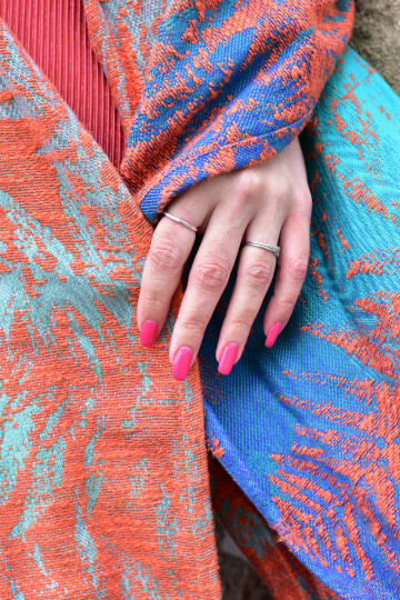 Solnce Fern Wild Summer | Luxury Woven Wrap