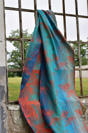 Solnce Fern Wild Summer | Luxury Woven Wrap