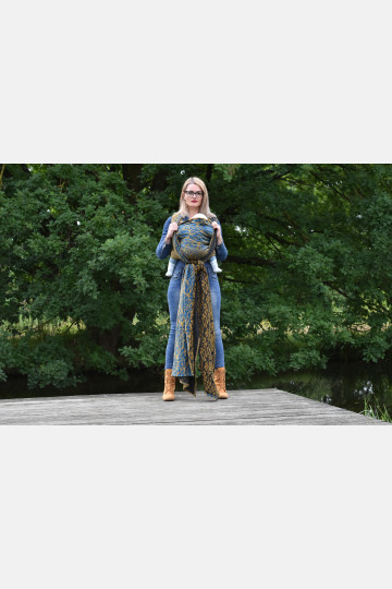 Solnce Genesis Quantum Dust | Luxury Woven Wrap