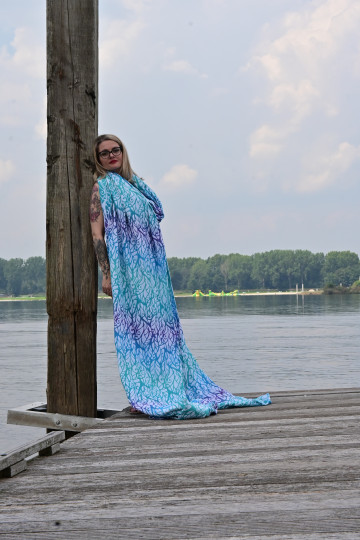 Solnce Genesis La Mer | Luxury Woven Wrap