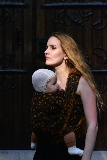 Solnce Eos Just Falling | Luxury Woven Wrap
