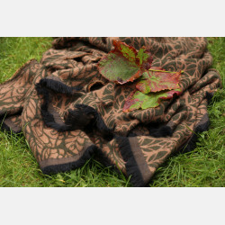 Solnce Genesis Blanket Coffee & Olives | Luxury Woven Wrap