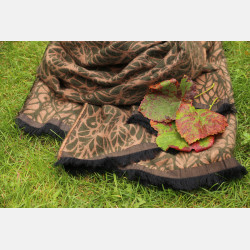 Solnce Genesis Blanket Coffee & Olives | Luxury Woven Wrap