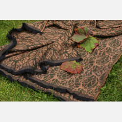 Solnce Genesis Blanket Coffee & Olives | Luxury Woven Wrap